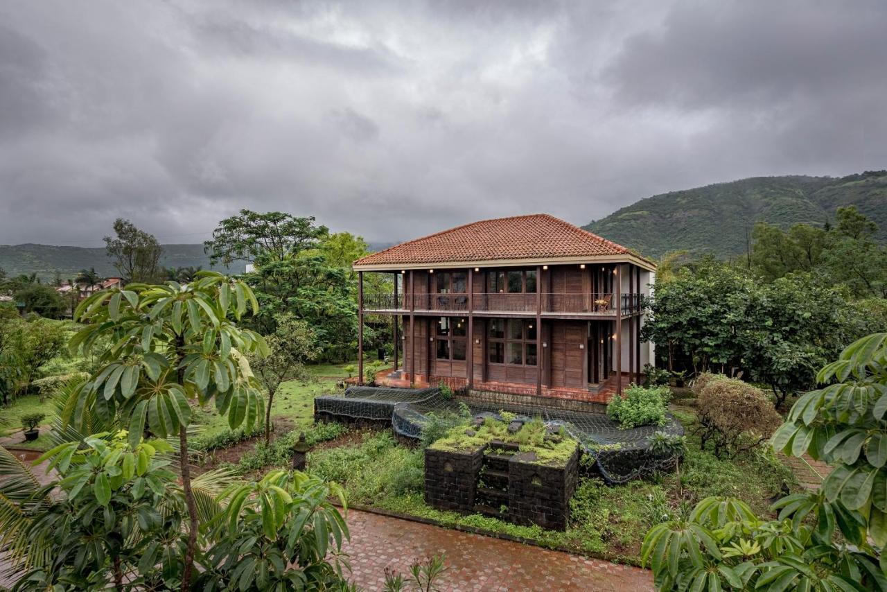 Saffronstays Boulevard Loghouse - A Wooden Chalet Amidst Nature Kārli Exterior foto