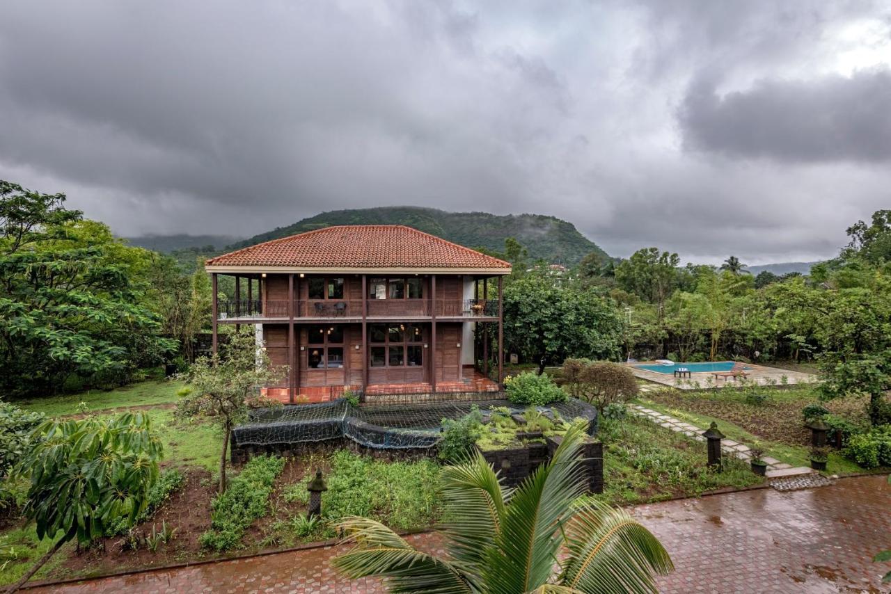 Saffronstays Boulevard Loghouse - A Wooden Chalet Amidst Nature Kārli Exterior foto